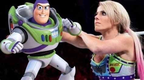 alexa bliss buzz lightyear|3 WWE Superstars who wore cosplay for their matches